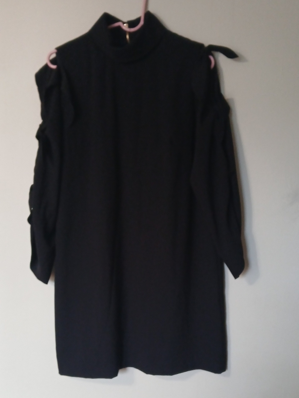 Alex Marie Cold Shoulder Black Dress Size 12